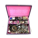 Selection of costume jewellery