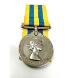 ER.11 Korea medal to SPR.J.DUGGAN R.E