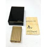 Vintage boxed dupont cigarette lighter