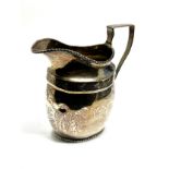 Georgian silver milk jug weight 113g