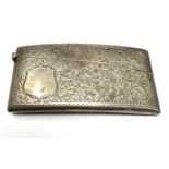 Antique silver card case