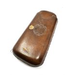 Victorian leather cigar case