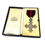 Boxed silver MBE Excellent Order of the British Empire For God and The Empire