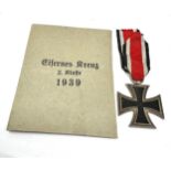 WW2 German Iron Cross 2nd class no ring stamp