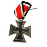 WW2 German Iron Cross 2nd class no ring stamp