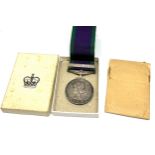 Boxed ER.11 C.S.M Northern Ireland to 240983413 L.Cpl N.EVERITT R.E