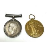 ww1 medal pair to 14905 Sjt .t.salter l,pool .r