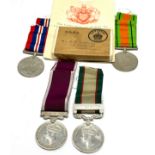 WW11 officers Medal group leicestershire reg India west frontier 1937-39 Long service medal &