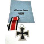 WW2 german Iron cross ring stamp 65