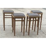 4 Retro stools