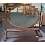 Mahogany victorian dressing table mirror