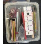 Selection of craft items includes hammer beads, paper, starter kit etc
