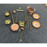 Large selection of vintage and later copper ware