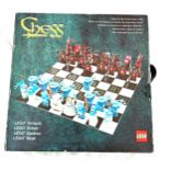 Lego Chess Set Strategy Board Game 2005 Edition- complete