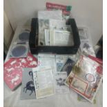 Large selection of brand new craft items includes stamps, stencils etc