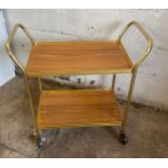 2 Tier tea trolley