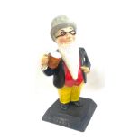 Vintage advertising Youngers keg beer plastic figure height approximately 9 inches tall