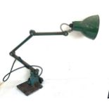 Vintage anglepoise desk lamp, untested