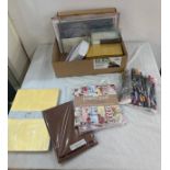 Selection of assorted craft items includes paper pads, felt tip pens etc