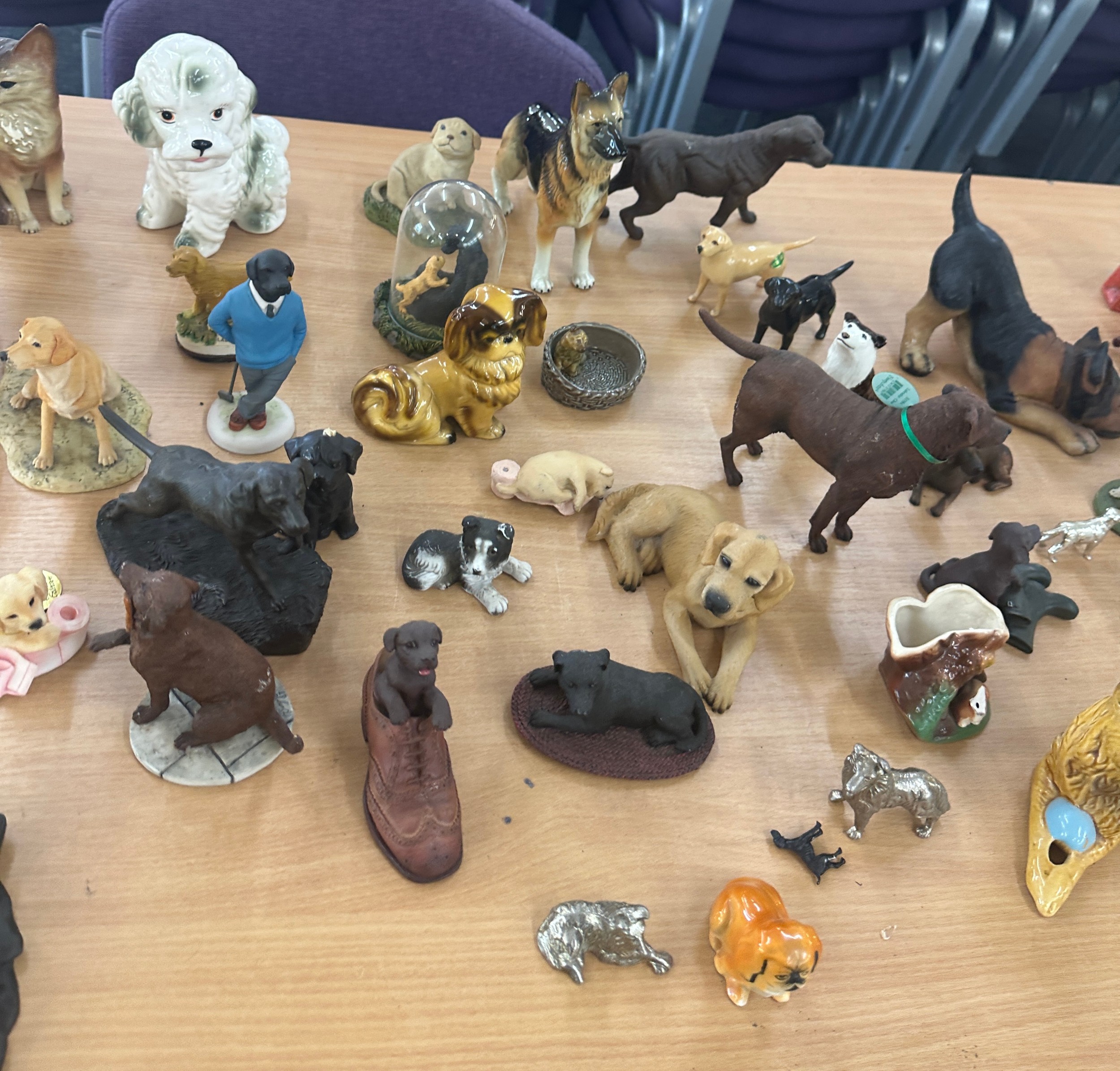 Large selection of assorted dog figures - Bild 4 aus 7