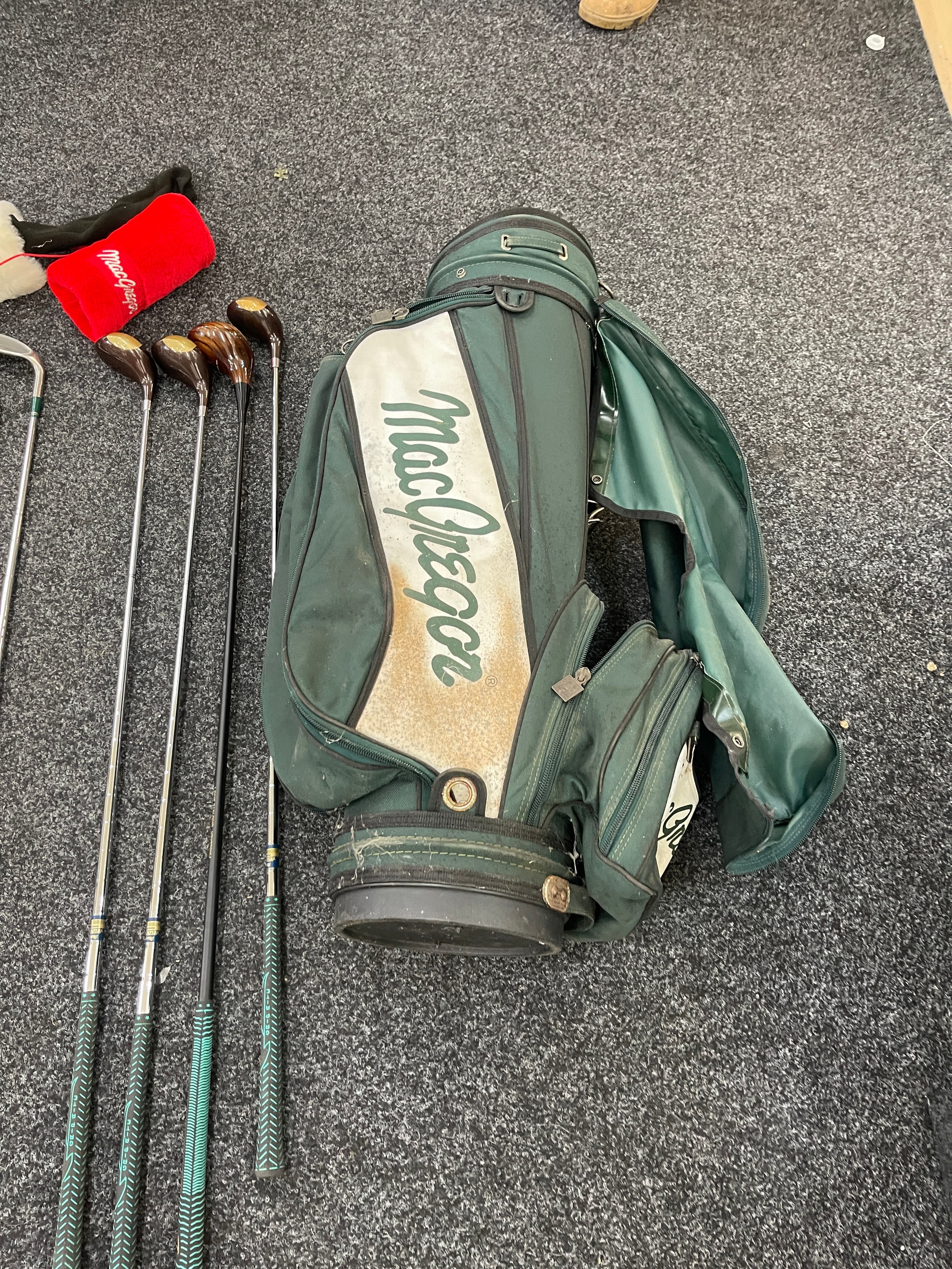 Set of Mcgregor golf clubs and Dinseeker wood bag - Bild 3 aus 4