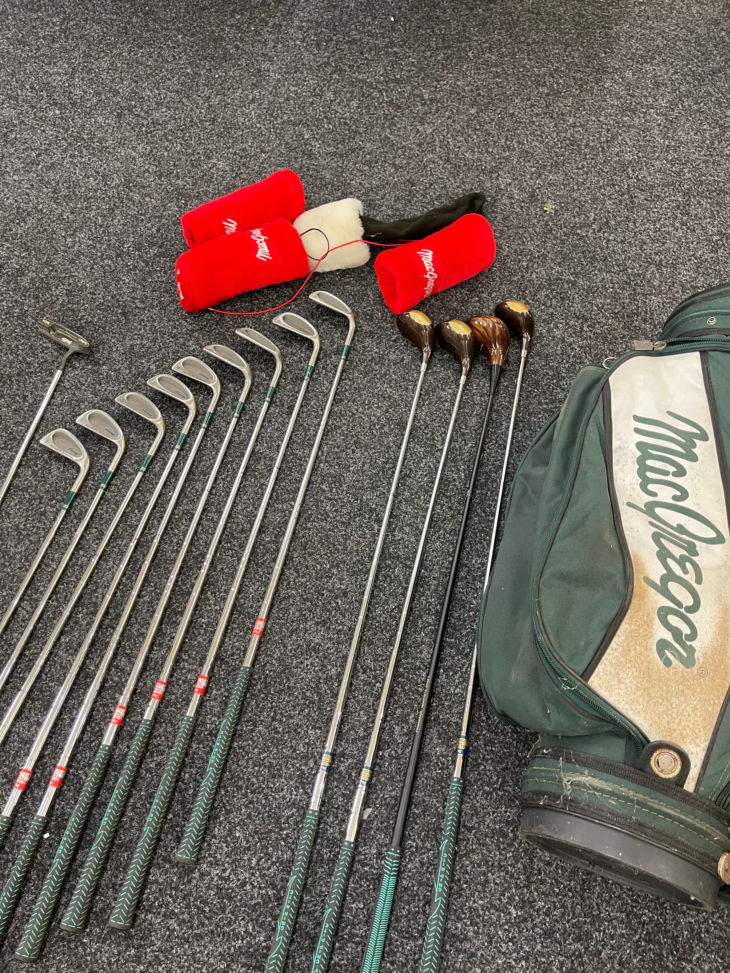 Set of Mcgregor golf clubs and Dinseeker wood bag - Bild 2 aus 4