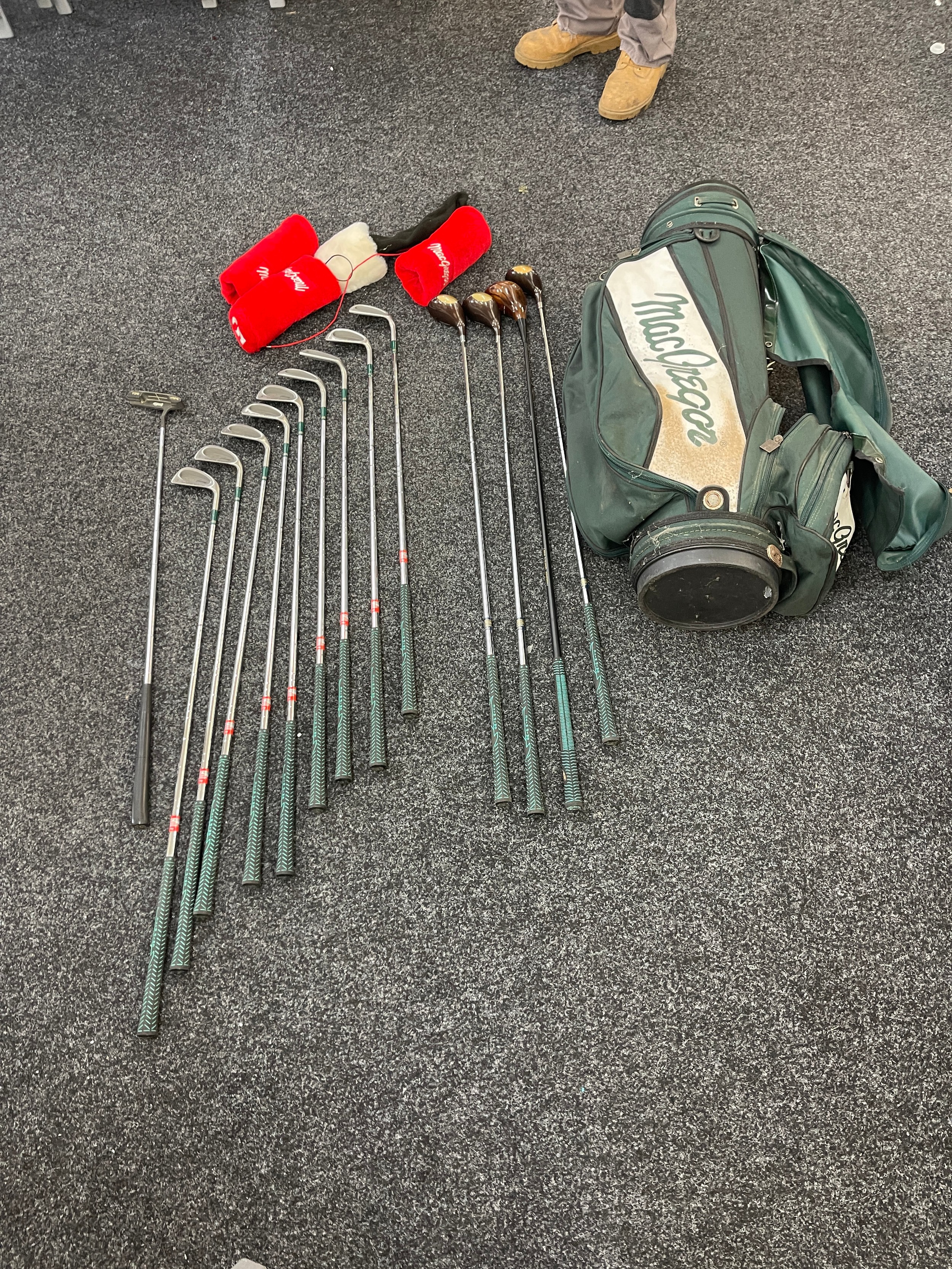 Set of Mcgregor golf clubs and Dinseeker wood bag - Bild 4 aus 4