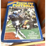 Vintage boxed Statis pro football sports illustrated the game of professional football