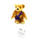 merrythought the queens gold jubilee bear with paperwork