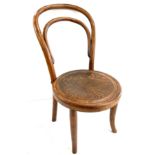 Bentwood antique childs chair