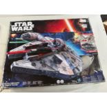 Boxed star wars millenium falcon