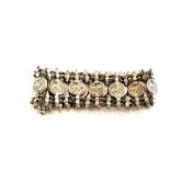 Vintage Silver 925 bracelet, total weight 68grams