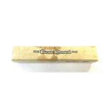 Vintage 14ct gold Nib Conway Stewart Old Charm fountain pen with original box and paper work. In