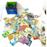 Selection of pokemon cards includes, 2022 pokemon go set, approximately 679 cards in total, 21