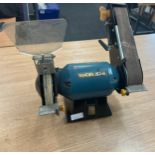 Work centre 240W bench grinder with belt sander
