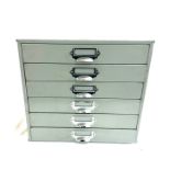 6 Drawer Veteran series multi drawer 16 inches long 10.5 inches depth 14.5 inches tall