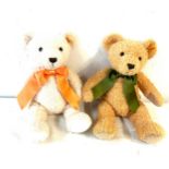 2 Steiff cosy year bears includes years 2014 and 2015