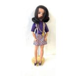 Vintage boxed sindy doll with paper work, 12GSS1 Brunette