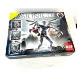 Boxed lego 10202 bionicle, has been built, with paper work