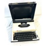 Vintage Olympiette Portable Manual Typewriter With Carry Case- untested