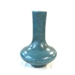 Chinese pottery vase with 6 character mark to base, 6.5 inches tall 4.5 inches wide