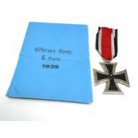 ww2 German Iron cross 2nd class no ring stamp No