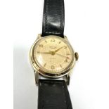 Vintage gents Smiths Empire wrist watch hand winding the watch is ticking