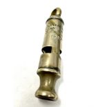 ww1 1917 trench whistle Ade Courcy & Co Birmingham 1917