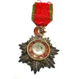 OTTOMAN EMPIRE. ORDER OF THE MEDJIDIE. Commander's cross in silver, gold and enamel