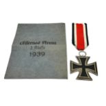 ww2 German Iron cross 2nd class ring stamp No 24