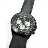 Gents Rotary chronograph wrist watch the watch is ticking