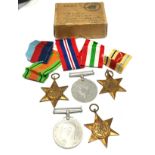 ww2 boxed medal group