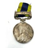GV I.G.S-North west frontier 1930-31 medal to 4443229 pte t.p.clemonts D.L.I