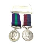 ER.11 R.A.F G.S.M -Arabian Peninsular & L.S.G.C medal pair to 4235029 A.C.I B.M.Blanshard R.A.F C.